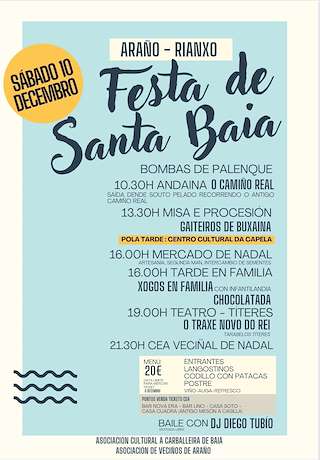 Santa Baia de Araño  (2025) en Rianxo