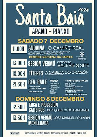 Santa Baia de Araño  (2025) en Rianxo