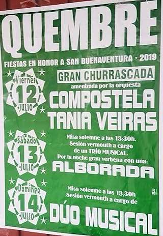 Santa Buenaventura de Quembre (2026) en Carral