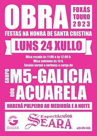 Santa Cristina de A Obra en Touro