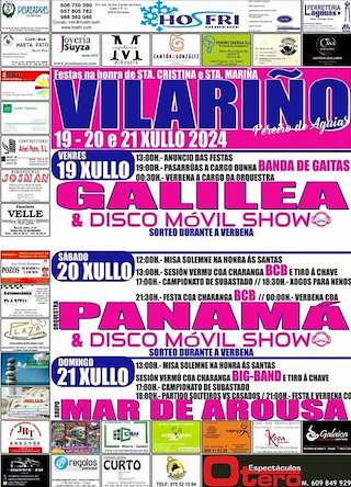 Santa Cristina e Santa Mariña de Vilariño en O Pereiro de Aguiar