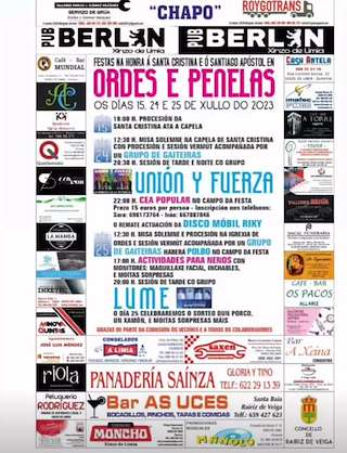 Santa Cristina e Santiago Apóstol de Ordes e Penelas en Rairiz de Veiga