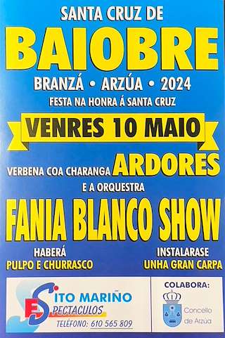 Santa Cruz de Baiobre en Arzúa