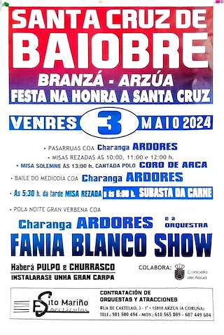 Santa Cruz de Baiobre en Arzúa