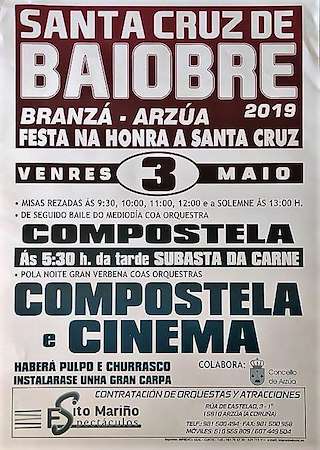 Santa Cruz de Baiobre en Arzúa