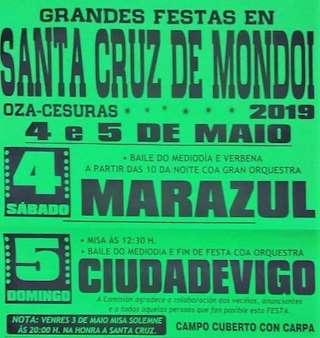 Santa Cruz de Mondoi (2026) en Oza Cesuras