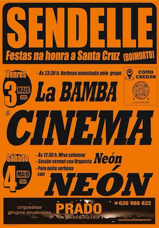 Santa Cruz de Sendelle en Boimorto