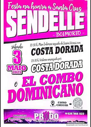 Santa Cruz de Sendelle en Boimorto