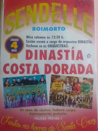 Santa Cruz de Sendelle en Boimorto