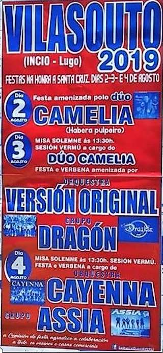 Santa Cruz de Vilasouto en O Incio