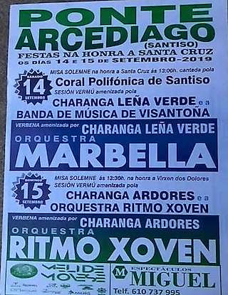 Santa Cruz e Virxe dos Dolores de Ponte Arcediago en Santiso