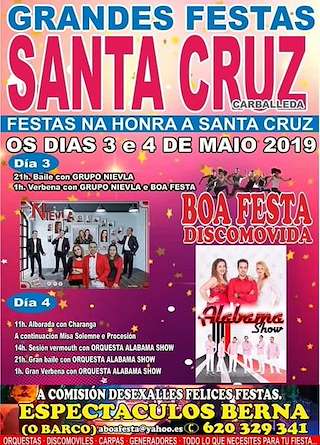 Santa Catalina e Santa Cruz en Carballeda de Valdeorras