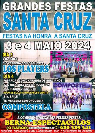 Santa Catalina e Santa Cruz en Carballeda de Valdeorras