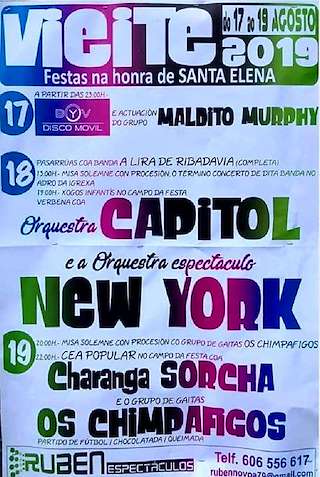 Santa Elena de Vieite en Leiro