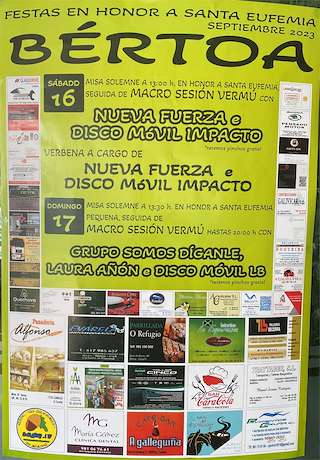 Santa Eufemia de Bértoa en Carballo