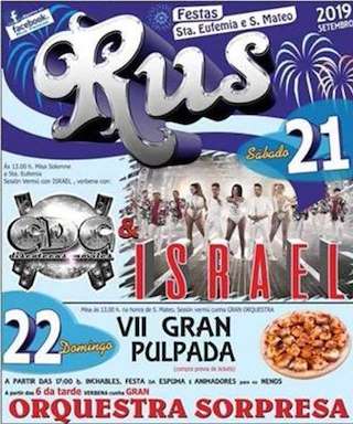 Santa Eufemia y San Mateo de Rus en Carballo