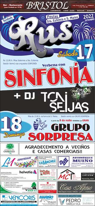 Santa Eufemia y San Mateo de Rus en Carballo