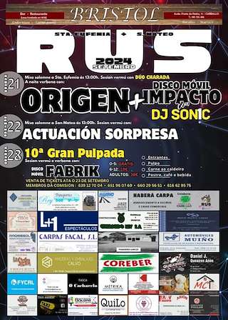 Santa Eufemia y San Mateo de Rus en Carballo