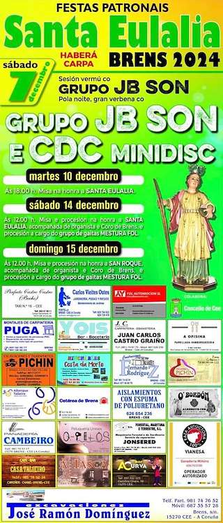 Santa Eulalia de Brens (2025) en Cee