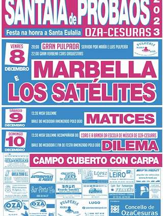 Santa Eulalia de Probaos en Oza Cesuras