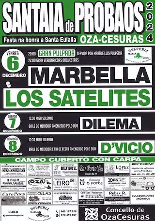 Santa Eulalia de Probaos en Oza Cesuras