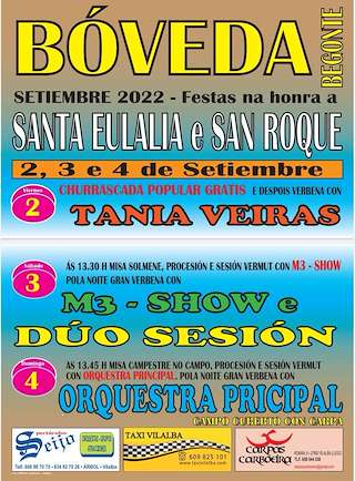 Santa Eulalia e San Roque de Bóveda en Begonte