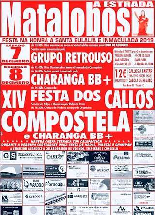 Santa Eulalia e XVIII Festa dos Callos de Matalobos en A Estrada
