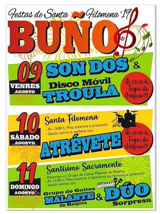 Santa Filomena de Buño en Malpica de Bergantiños