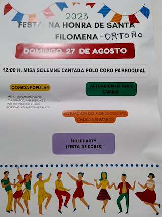 Santa Filomena de Ortoño en Ames