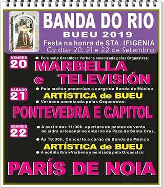 Santa Ifixenia de Banda do Río en Bueu