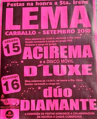 Santa Irene de Lema de Castrillón en Carballo