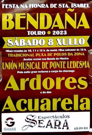 Santa Isabel de Bendaña en Touro