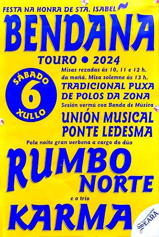 Santa Isabel de Bendaña en Touro