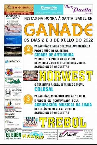 Santa Isabel de Ganade en Xinzo de Limia