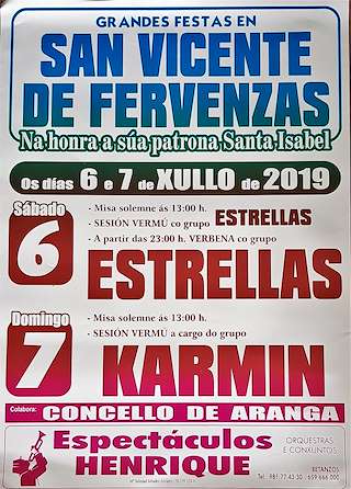 Santa Isabel de San Vicente de Fervenzas en Aranga