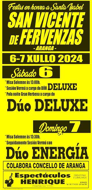 Santa Isabel de San Vicente de Fervenzas en Aranga