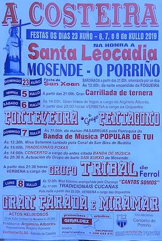 Santa Leocadia de A Costeira  en O Porriño