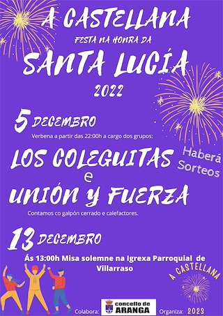 Santa Lucía de A Castellana - I Festa dos Callos en Aranga