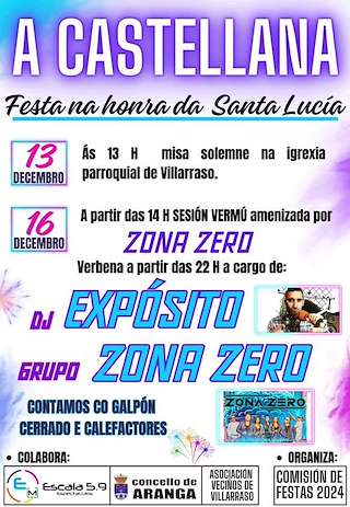 Santa Lucía de A Castellana - I Festa dos Callos en Aranga