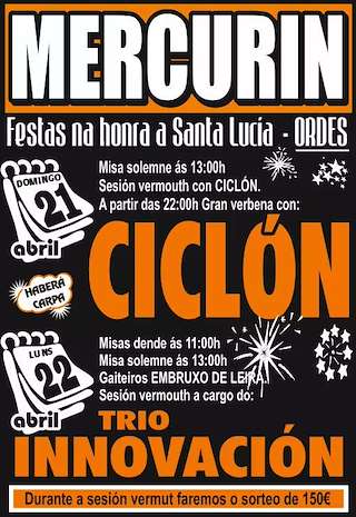 Santa Lucía de Mercurin en Ordes