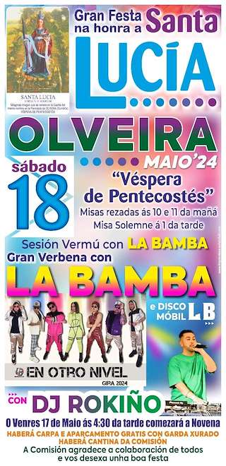 Santa Lucía de Olveira en Dumbría