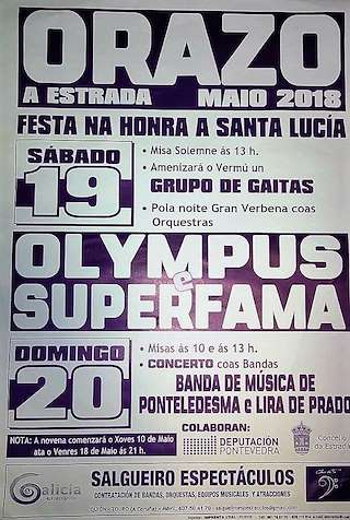 Santa Lucía de Orazo en A Estrada