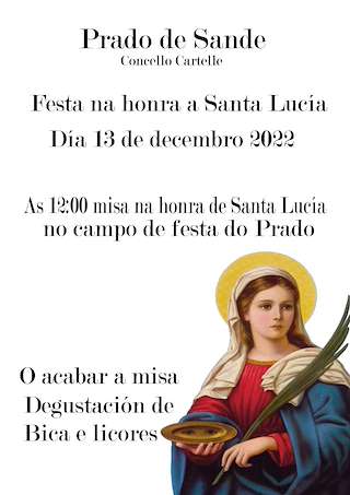 Santa Lucía de Prado de Sande  en Cartelle