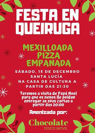 Santa Lucía de Queiruga  en O Porto do Son