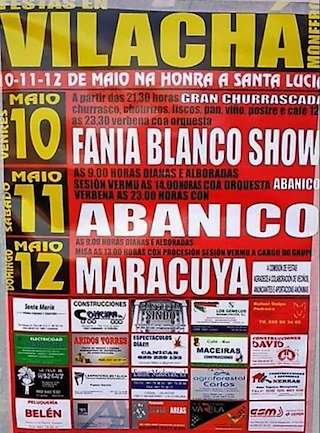 Santa Lucía de Vilachá  en Monfero