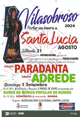Santa Lucía de Vilasobroso en Mondariz