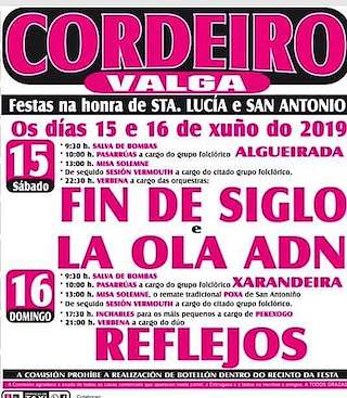 San Antonio de Cordeiro en Valga