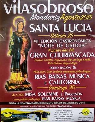 Santa Lucía de Vilasobroso en Mondariz