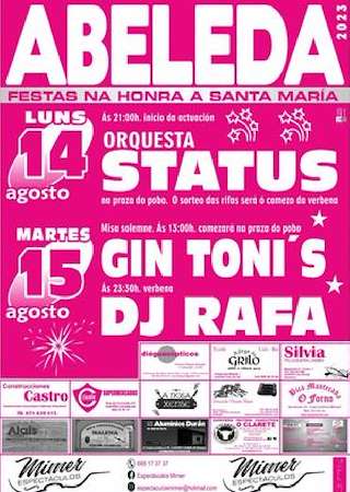 Santa María de Abeleda en A Teixeira