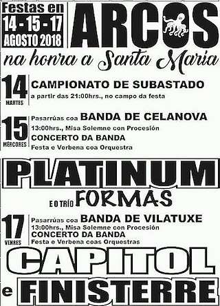 Santa María de Arcos  en O Carballiño